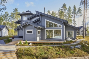 Дом в скандинавском стиле финский проект